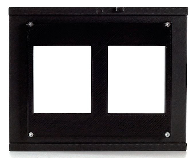 Ground glass back